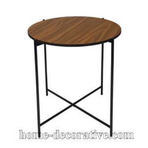 accent side table iron